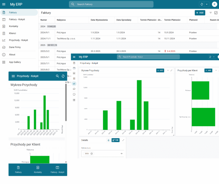 Przykładowa Aplikacja: Zarządzanie Fakturami